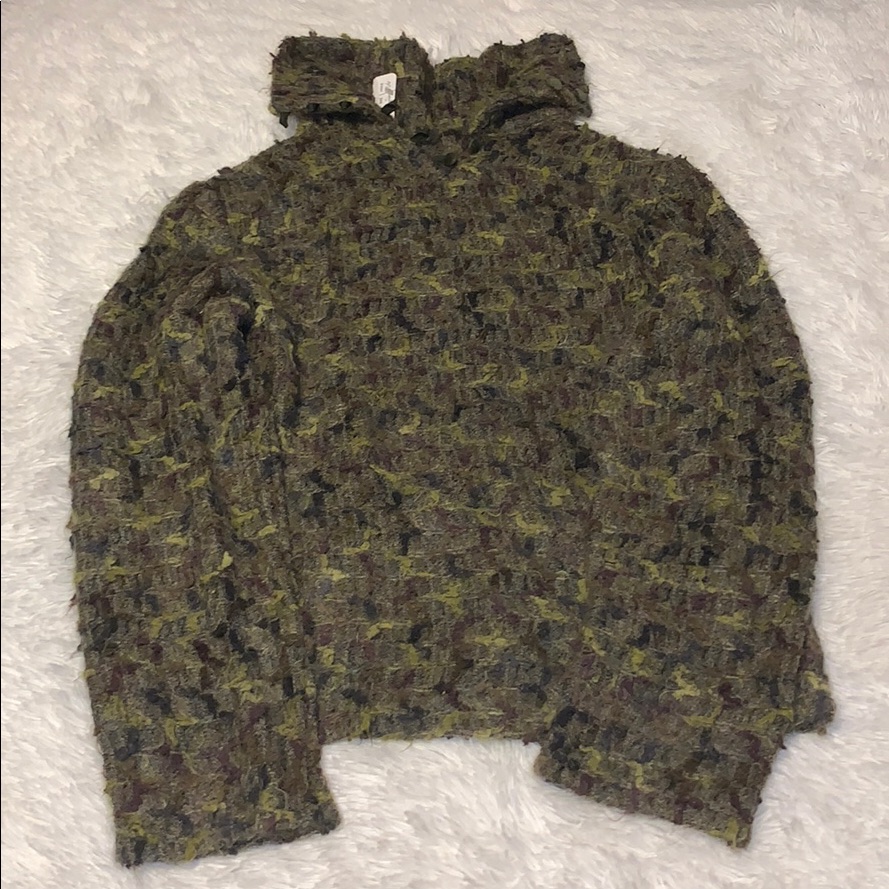 Audrey Elizabeth Green Turtleneck Sweater
